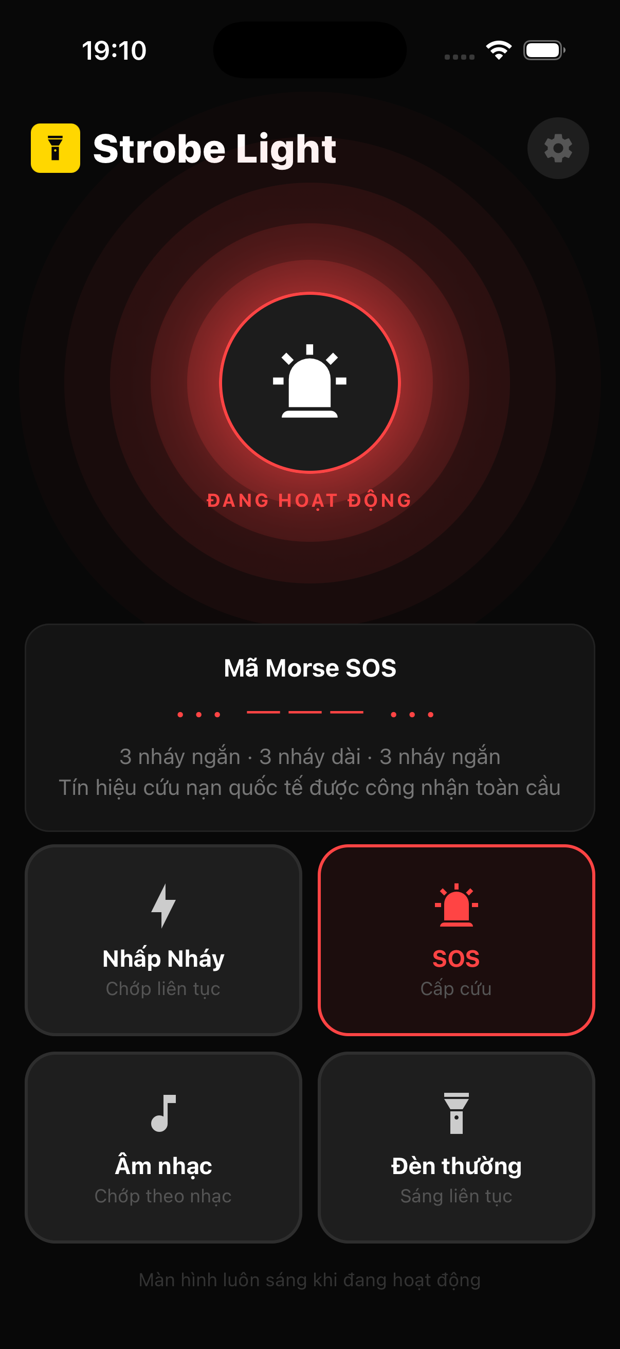 Strobe Flash: Beat & SOS Light screenshot 2
